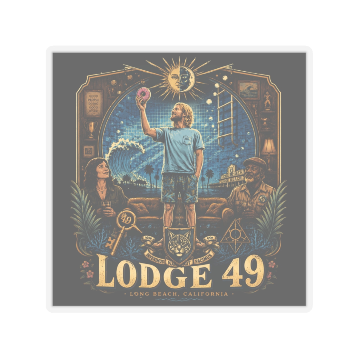 Lodge 49 Sticker