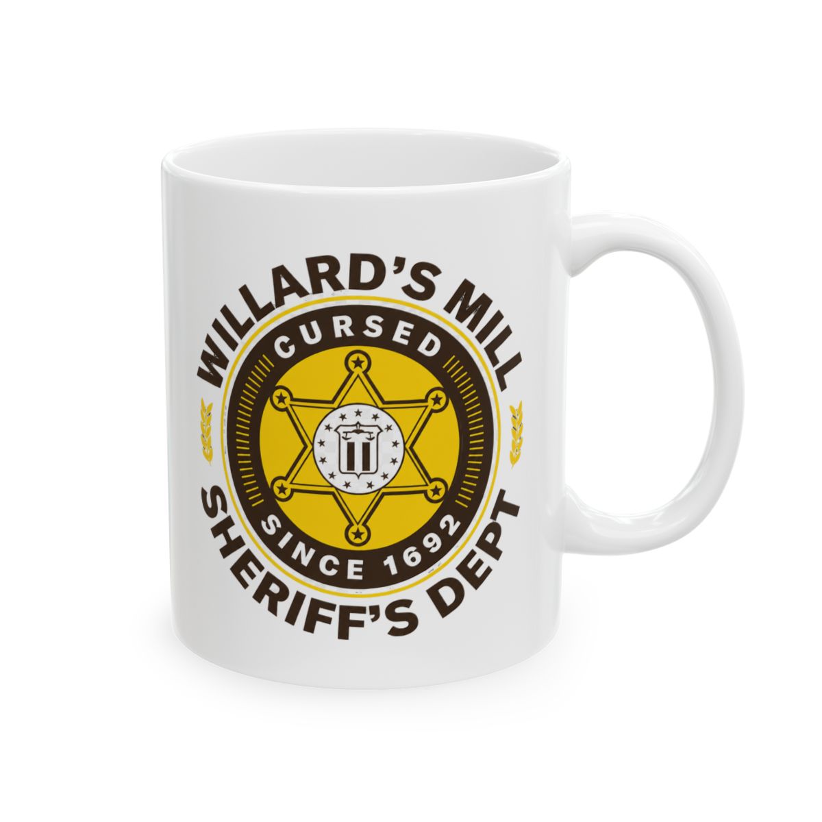Willard's Mill Sheriff's Dept Mug | Lodge 49 - Official mugs merchandise