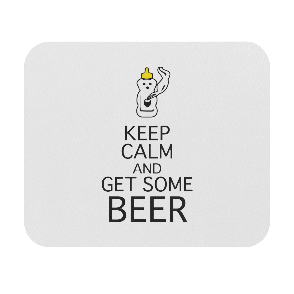Keep Calm and Get Some Beer Mousepad | Lodge 49 - Official TV Show merchandise