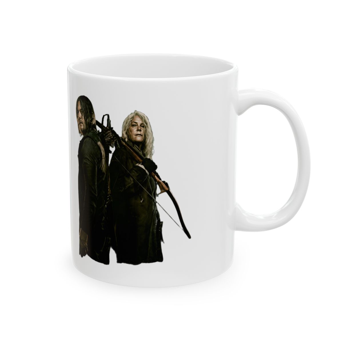 Daryl and Carol Season 11 Large Mug | Lodge 49 - Official mugs merchandise