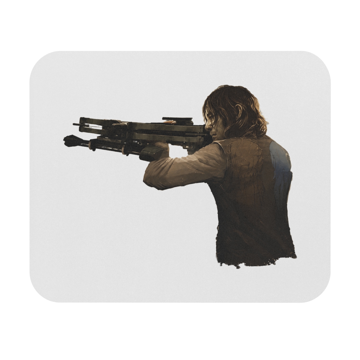 Daryl Dixon Season 11 Mousepad | Lodge 49 - Official TV Show merchandise