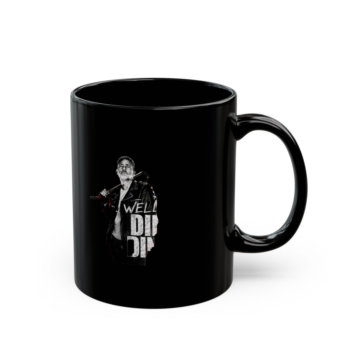 Negan Ding Ding Large Black Mug | Lodge 49 - Official mugs merchandise