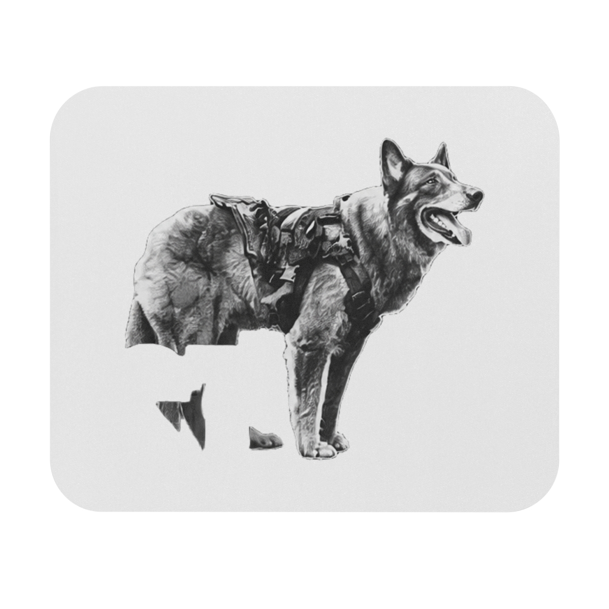 Daryl Dixon In Dog We Trust Mousepad | Lodge 49 - Official TV Show merchandise
