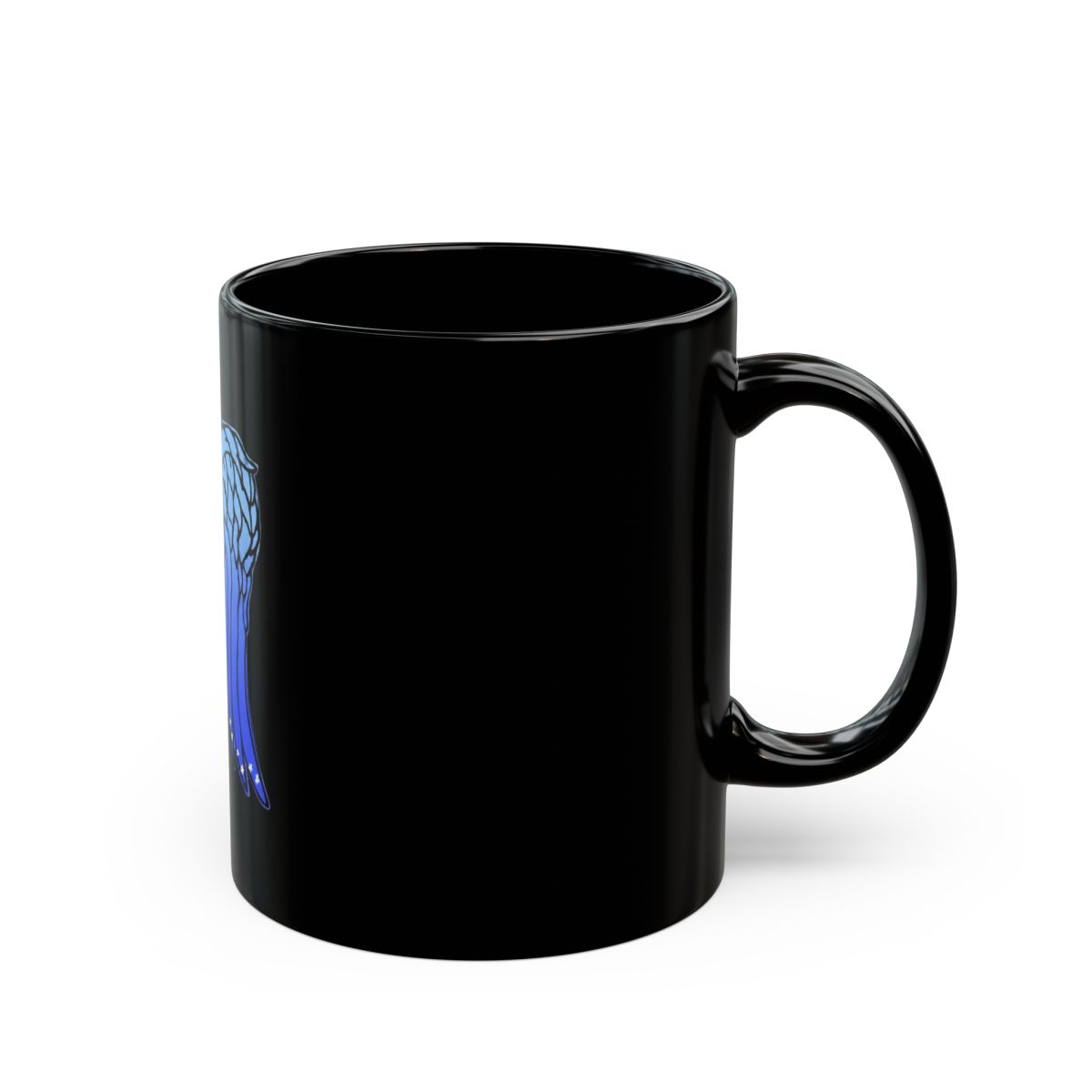 Daryl Dixon New Wings Black Mug | Lodge 49 - Official mugs merchandise