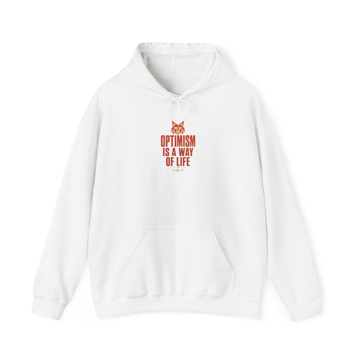 Lodge 49 "Optimism is a way of life" Hoodie - Official Hoodies merchandise