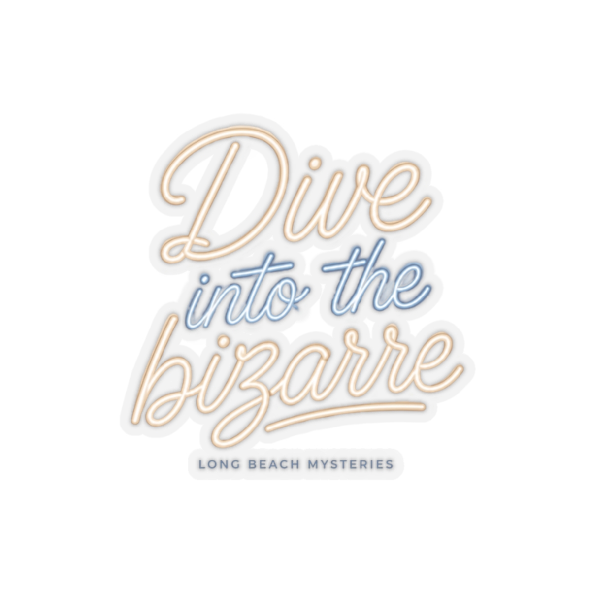 Lodge 49 "Dive into the bizarre" Sticker