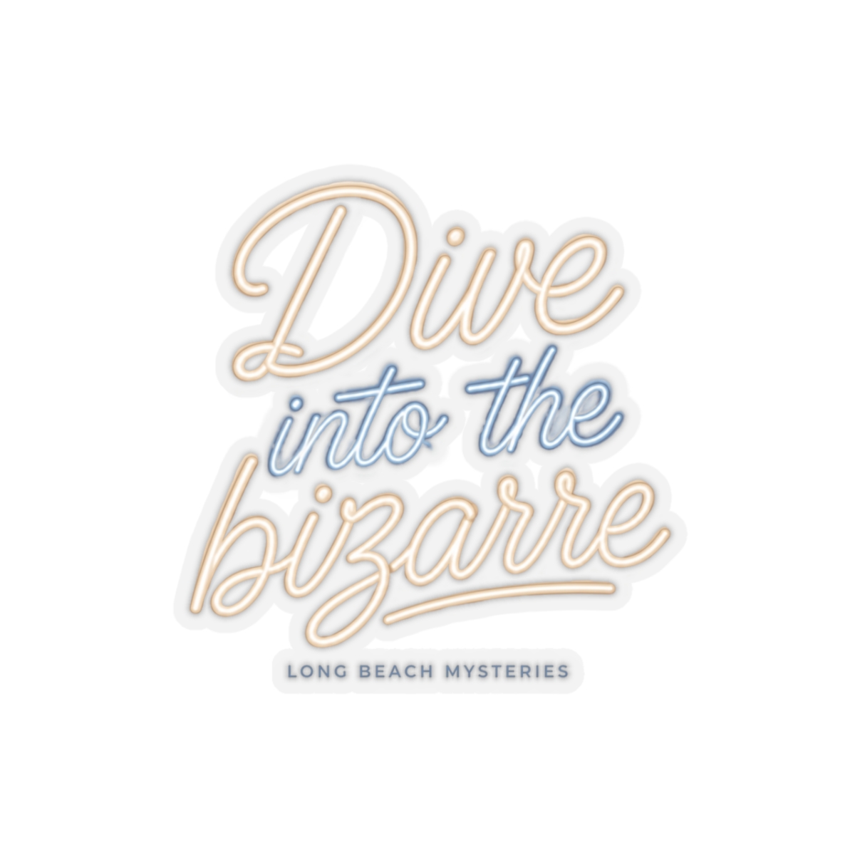 Lodge 49 "Dive into the bizarre" Sticker