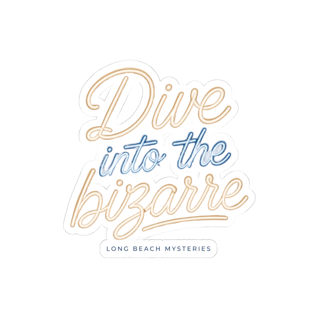 Lodge 49 "Dive into the bizarre" Sticker