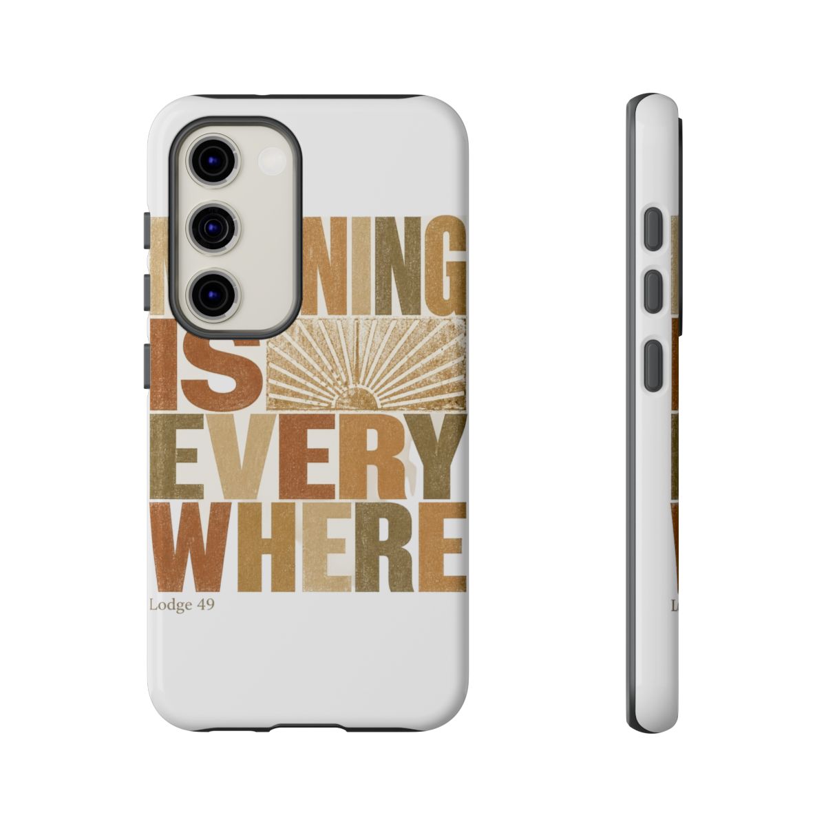 Lodge 49 "Meaning is everywhere" Phone Case - alternate angle 3, merchandise
