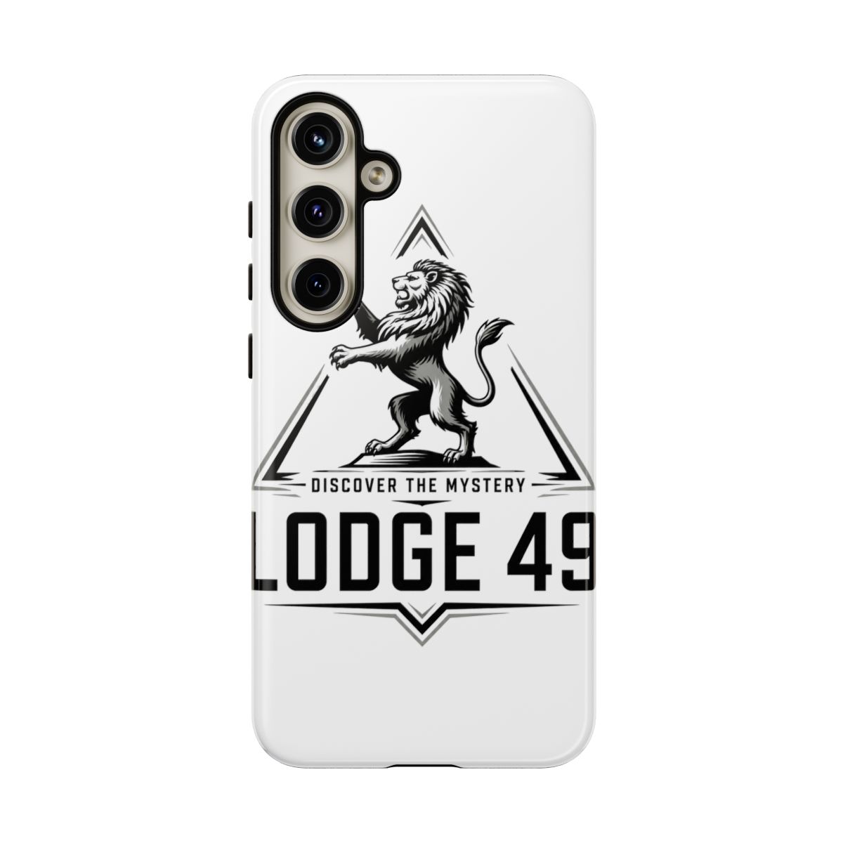 Lodge 49 "Discover the Mystery," Phone Case - alternate angle 3, merchandise