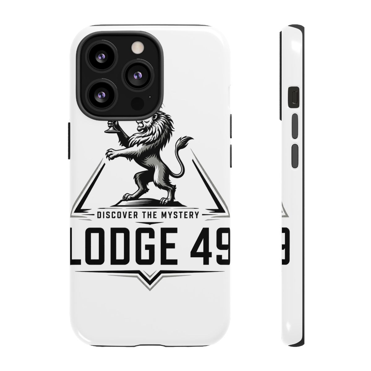 Lodge 49 "Discover the Mystery," Phone Case - alternate angle 1, merchandise