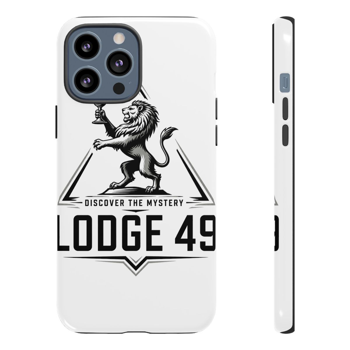 Lodge 49 "Discover the Mystery," Phone Case - alternate angle 2, merchandise