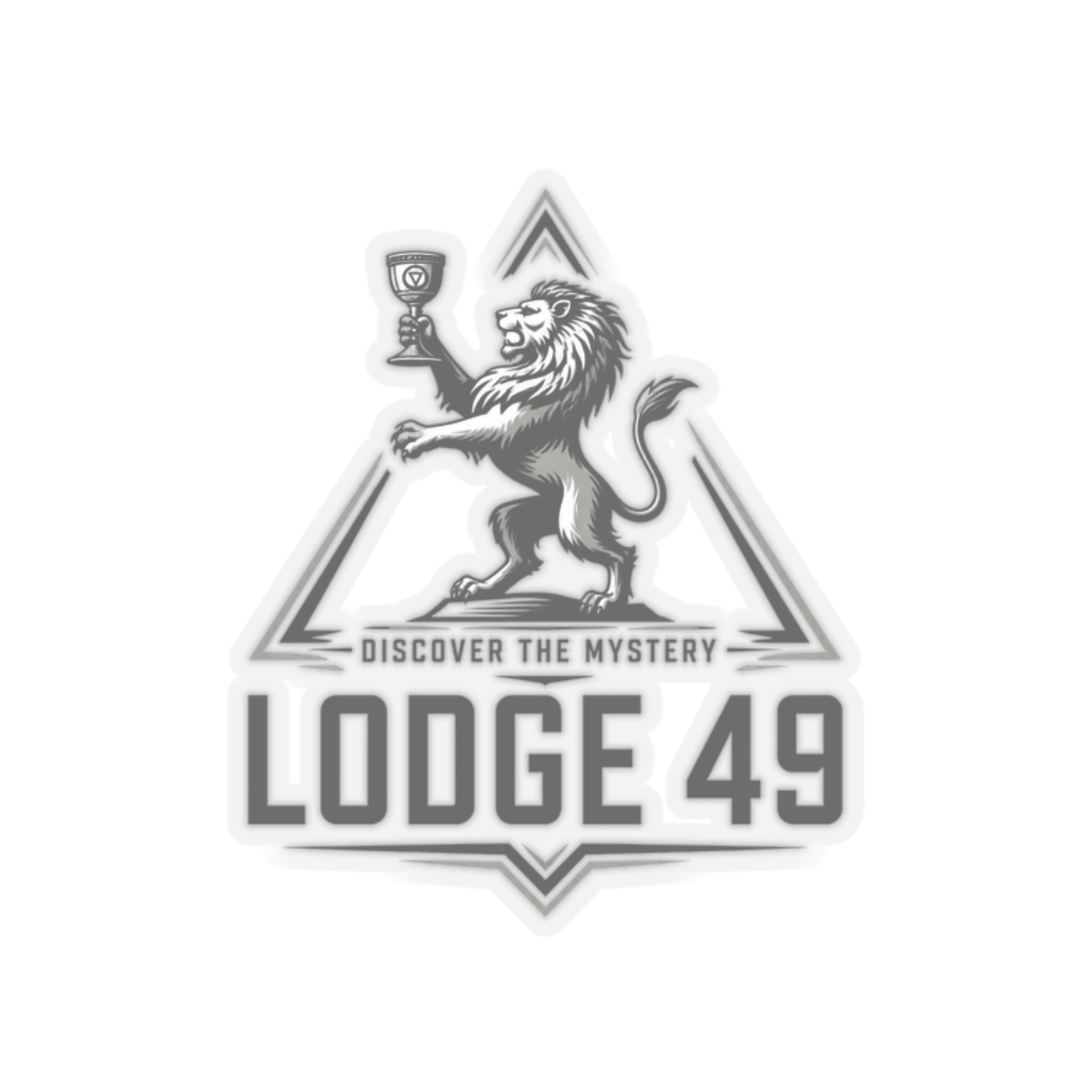 Lodge 49 "Discover the Mystery," Sticker
