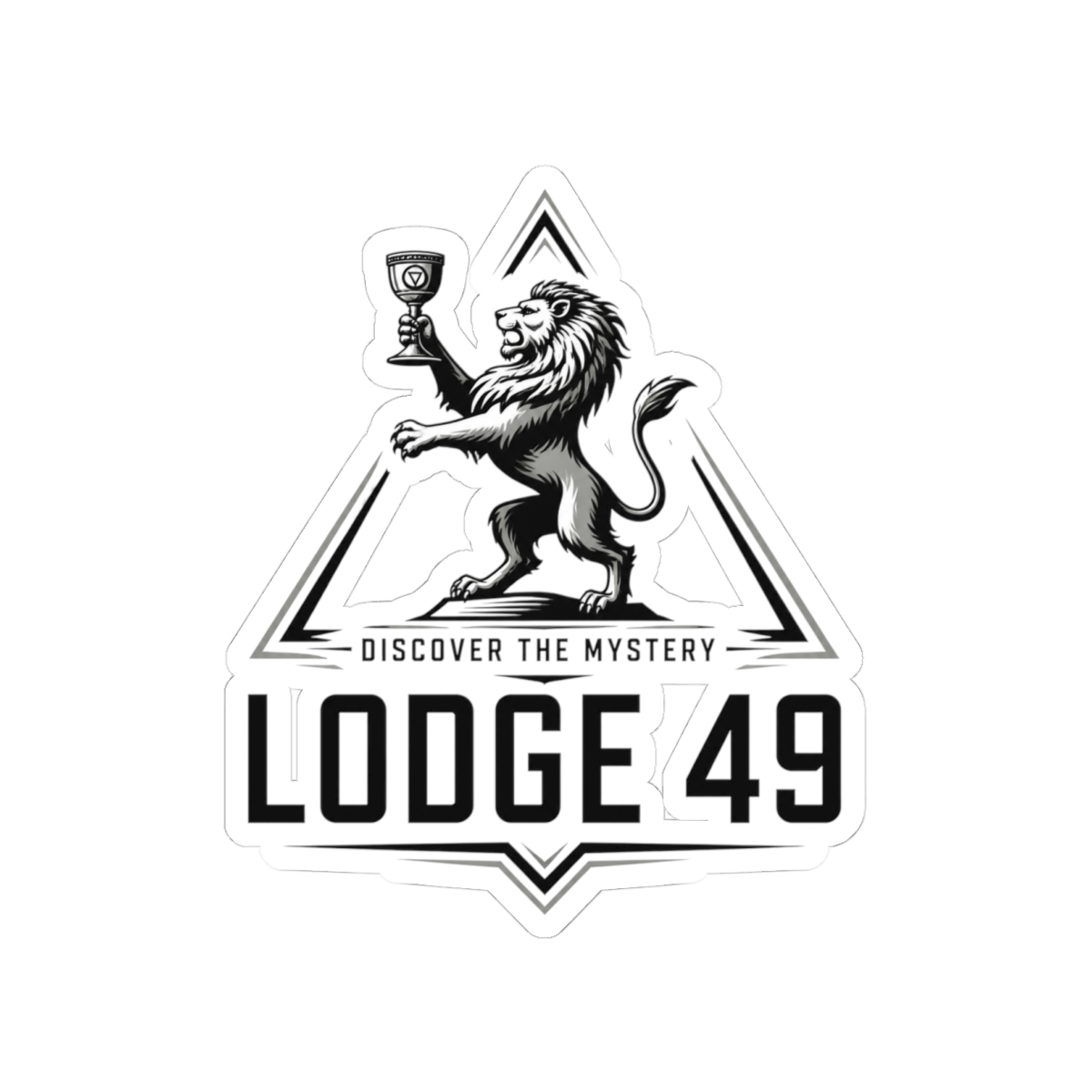 Lodge 49 "Discover the Mystery," Sticker