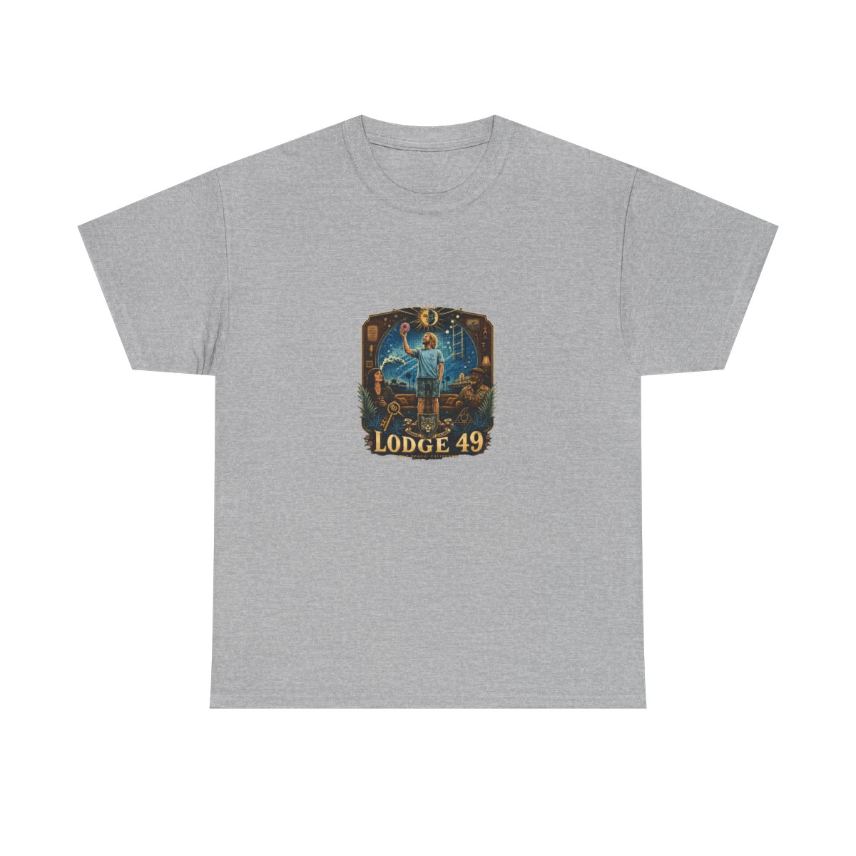Lodge 49 Heavy Cotton Tee — official Lodge 49 T-Shirts