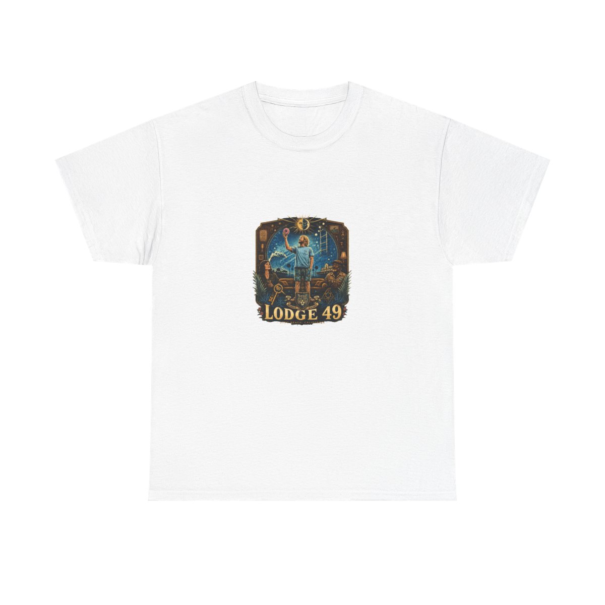 Lodge 49 Heavy Cotton Tee - alternate angle 3, merchandise