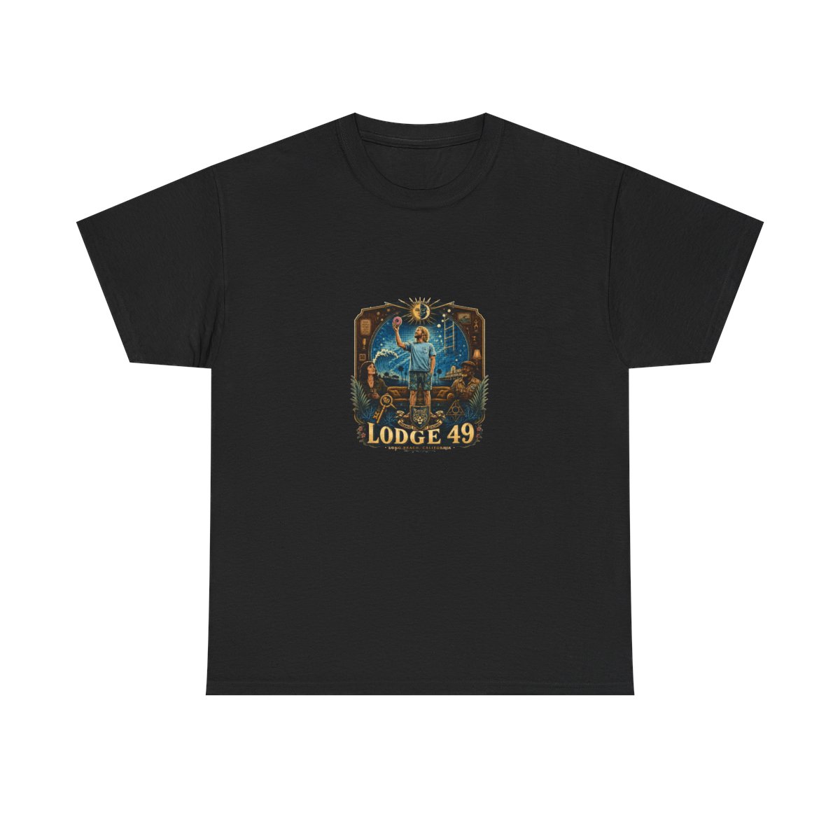 Lodge 49 Heavy Cotton Tee - alternate angle 4, merchandise