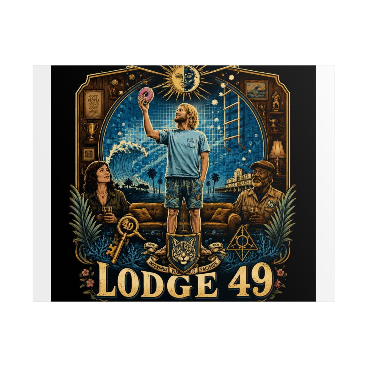 Lodge 49 Rolled Poster - Official posters merchandise